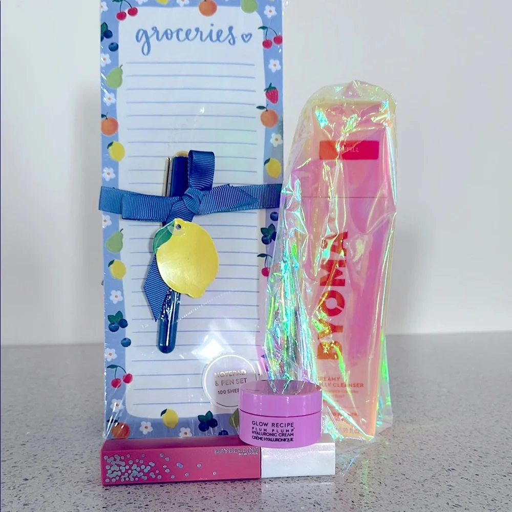 Skin care and stationary bundle